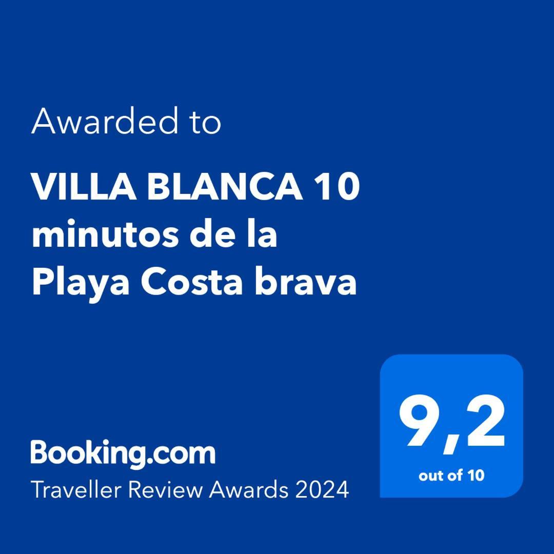 Villa Blanca 10 Minutos De La Playa Costa Brava Massanet De La Selva Exteriör bild